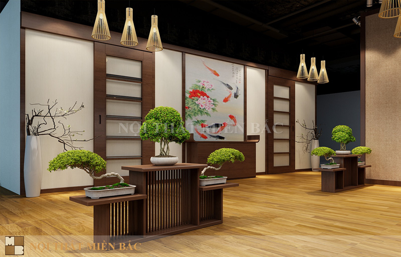 Thiết kế nội thất nhà hàng Nhật cao cấp và sang trọng - view8